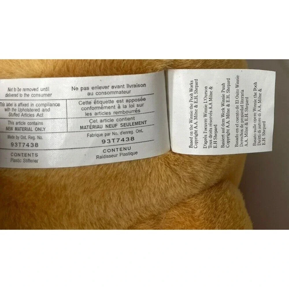 1987 McDonald's Baby Fozzie Bear Muppets Hat Jim Plush Henson Stuffed Animal